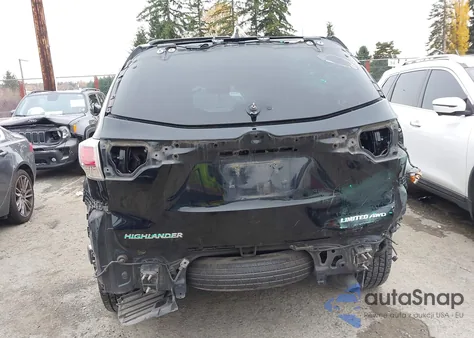 2015 Toyota Highlander Limited Platinum V6 из США, поврежденный, VIN 5TDDKRFH8FS206606